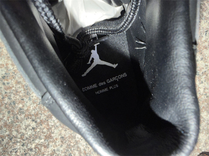 Authentic Comme des Garçons Homme Plus x Air Jordan 11 Black