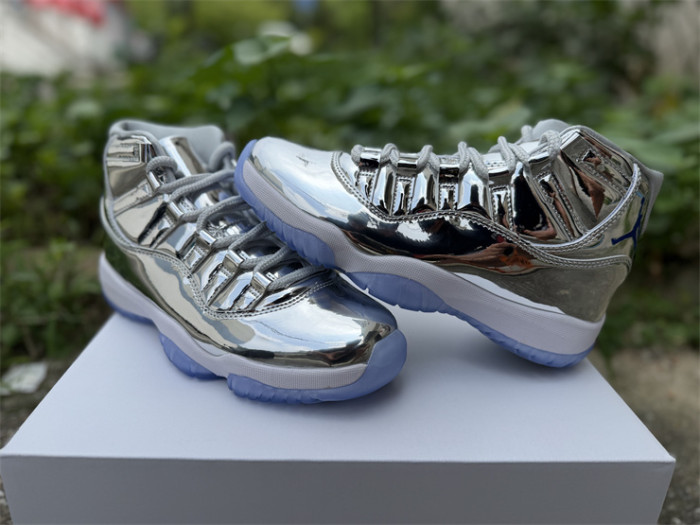 Authentic Air Jordan 11 Sliver