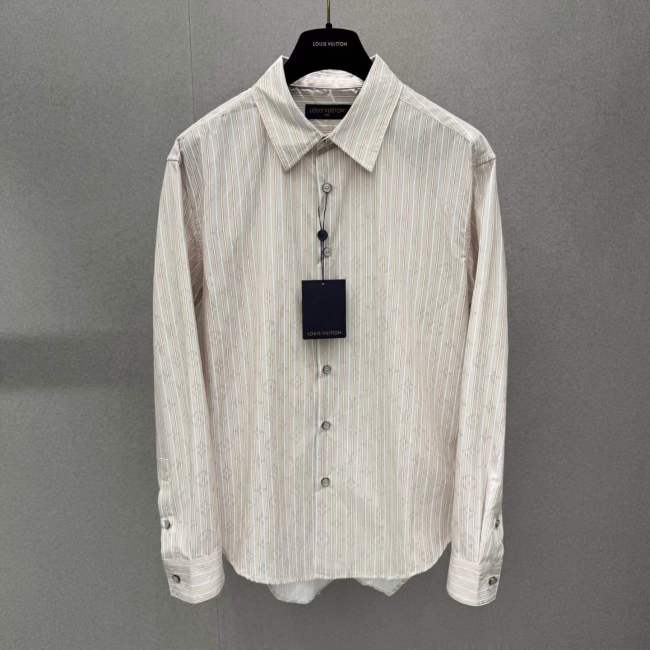 LV Shirt High End Quality-1487