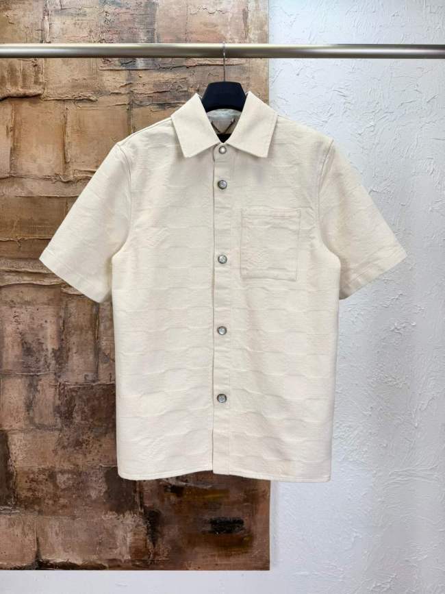 LV Shirt High End Quality-1485