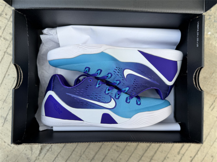 Authentic Nike Kobe 9 Elite Low EM Protro Hornets