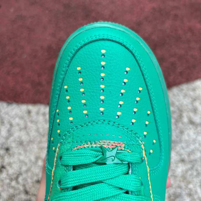 Authentic Nike Air Force 1 Low '07 Stadium Green Crimson