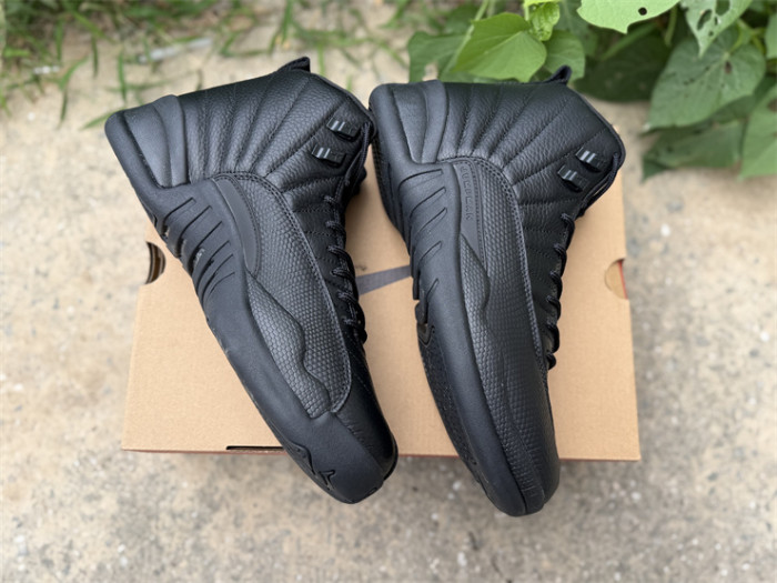 Authentic Air Jordan 12 Black