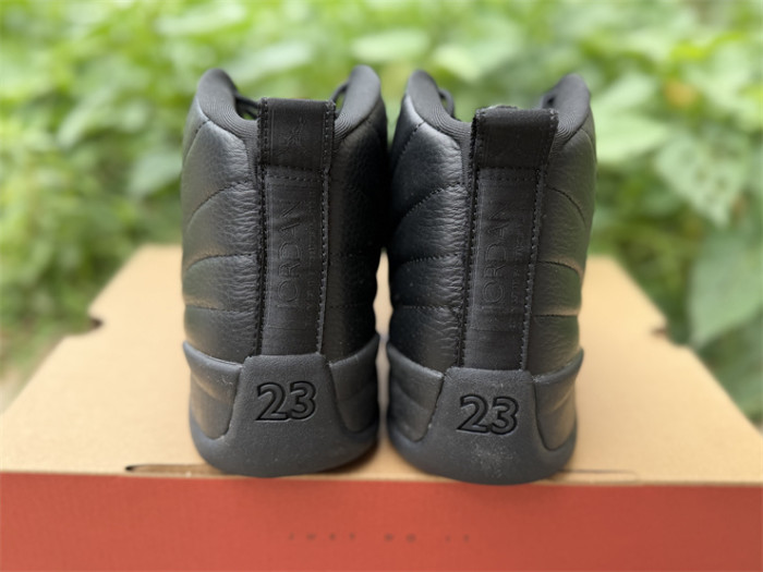 Authentic Air Jordan 12 Black
