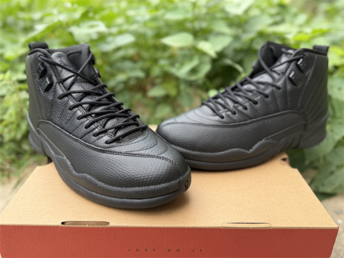 Authentic Air Jordan 12 Black