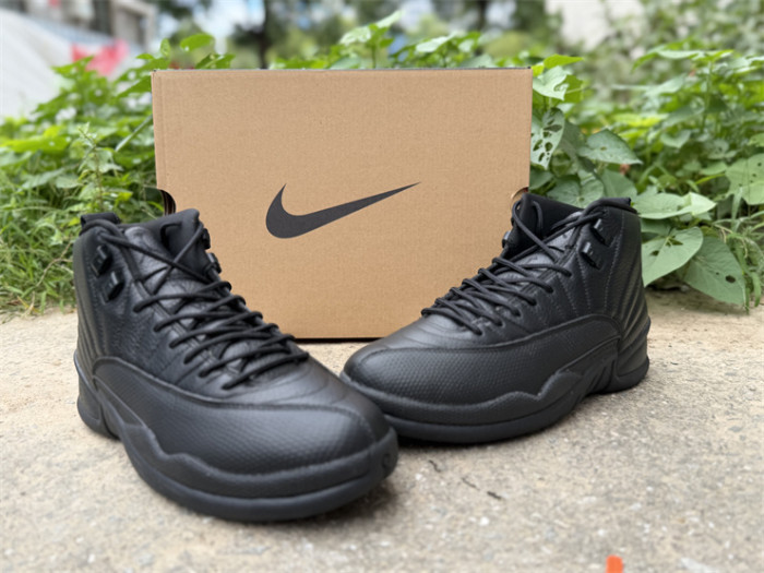 Authentic Air Jordan 12 Black