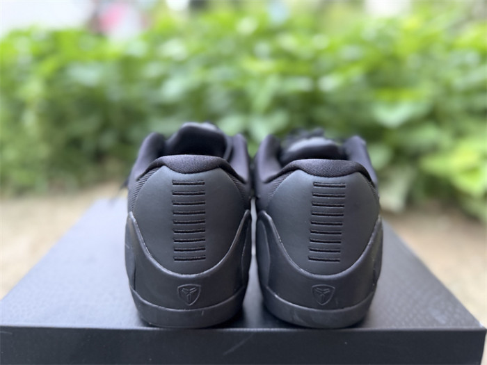 Authentic Nike Kobe 9 Elite Low EM TB P 'Black'