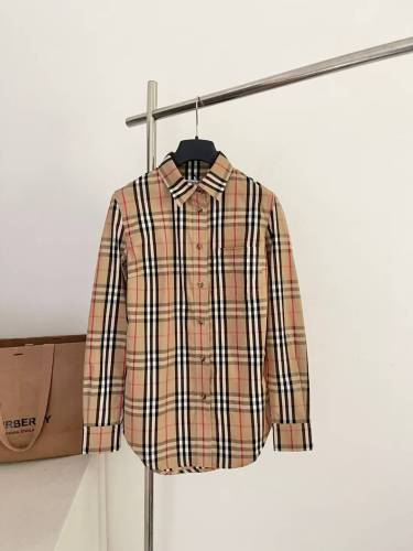 Burberry Shirt High End Quality-130