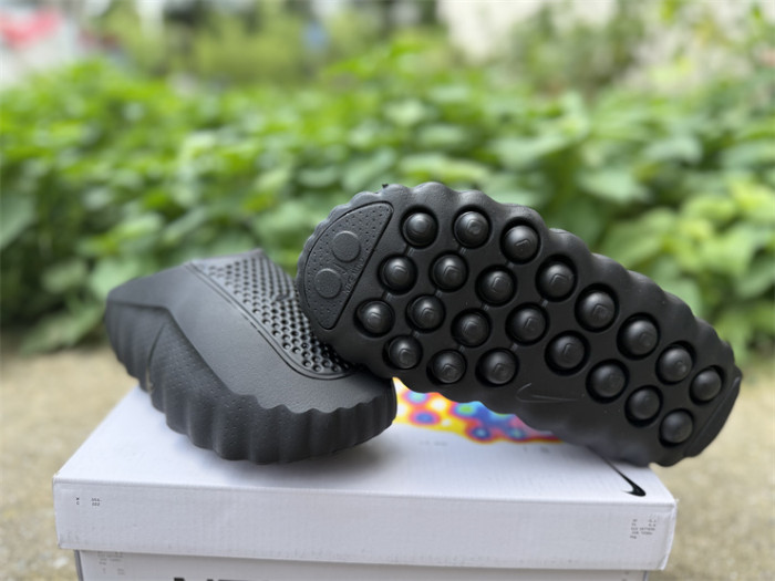 Authentic Nike Mind 001 Slide Triple Black (fit small)
