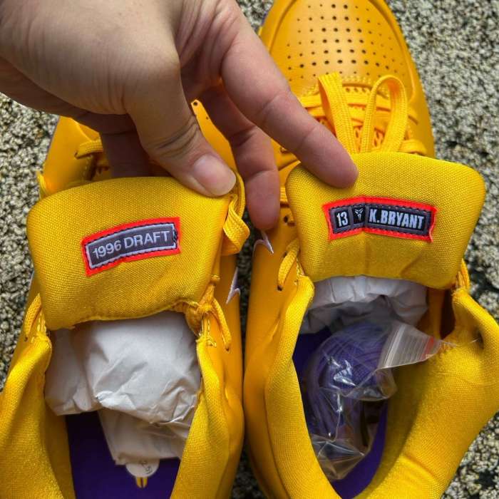 Authentic Nike Kobe 4 Protro Draft Day Pack Los Angeles Lakers