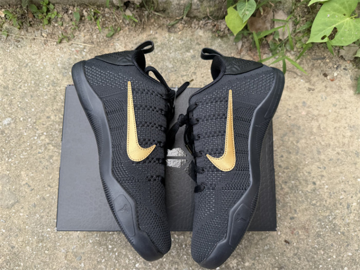 Authentic Nike Kobe 11 Elite Low Protro Fade to Black 2026