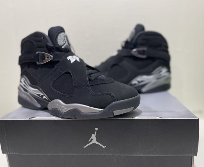 Authentic Air Jordan 8 “Chrome” 2026