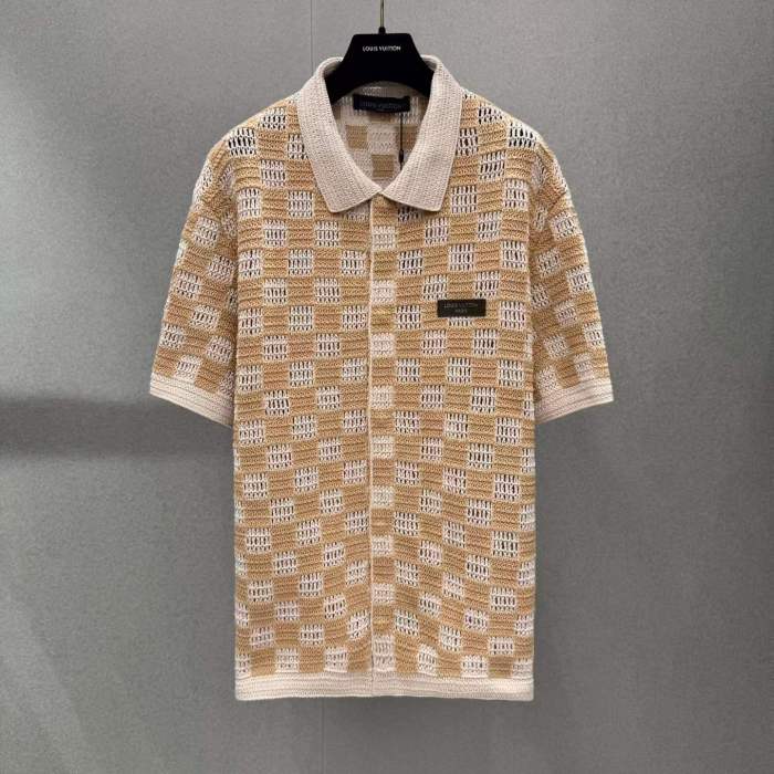 LV Shirt High End Quality-1513