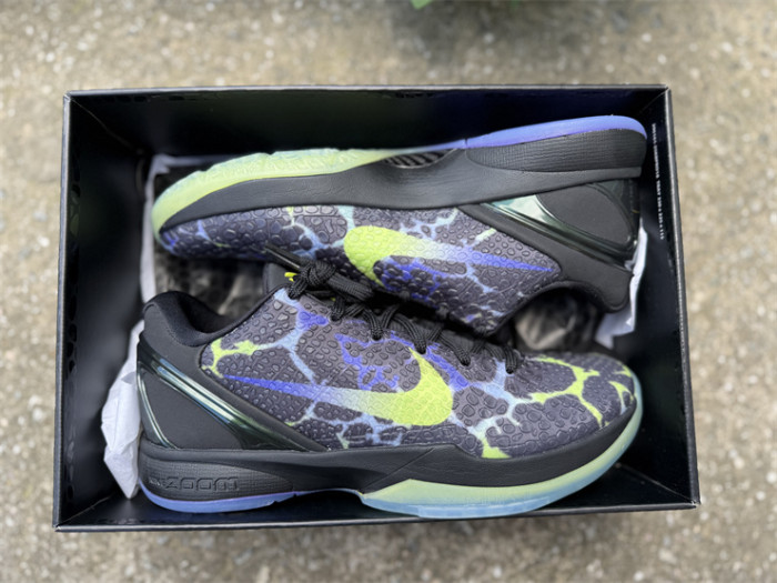 Authentic Kobe 6 Protro Coals