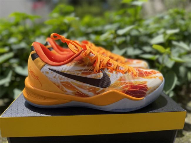 Authentic Nike Kobe 8 Protro Shanghai Fireworks