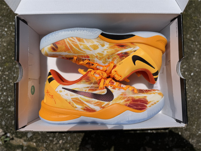 Authentic Nike Kobe 8 Protro Shanghai Fireworks