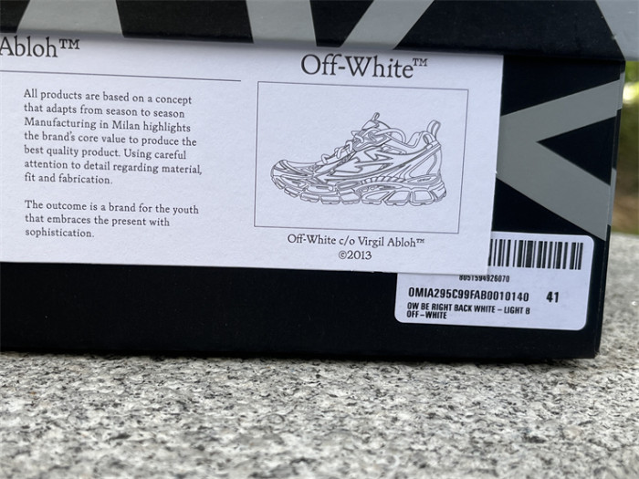 OFF white Men shoes 1：1 quality-433