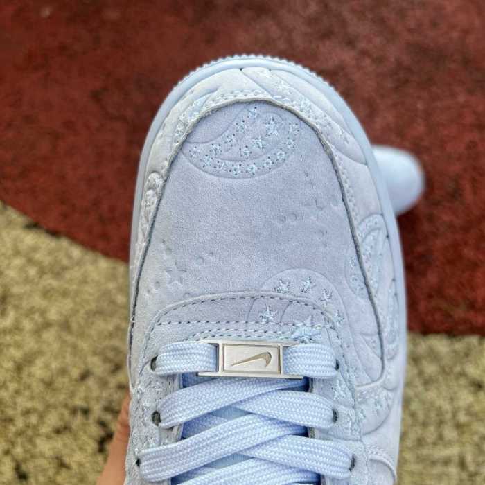 Authentic Nike Air Force 1 Low '07 PRM Paisley Hydrogen Blue