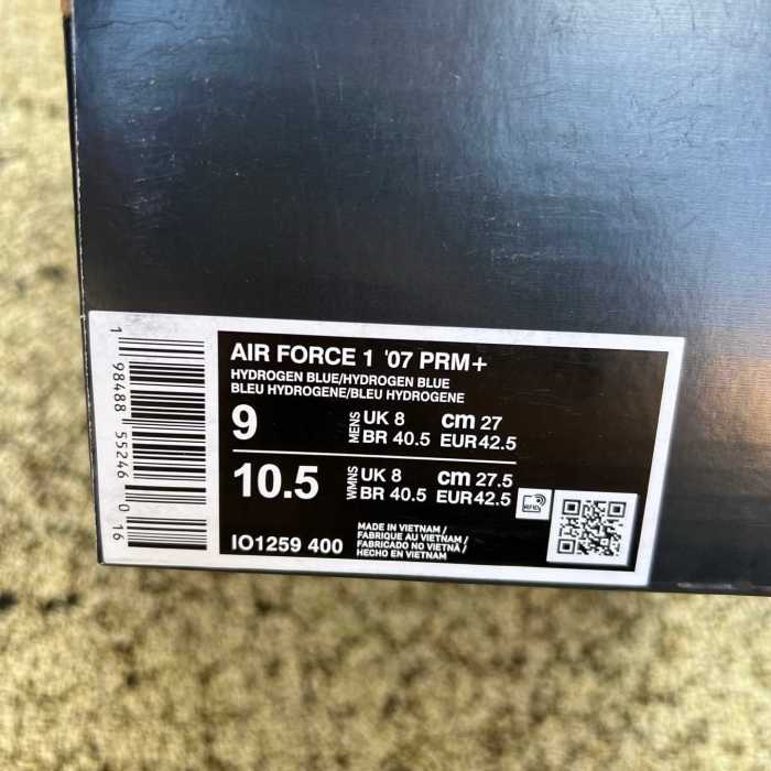 Authentic Nike Air Force 1 Low '07 PRM Paisley Hydrogen Blue
