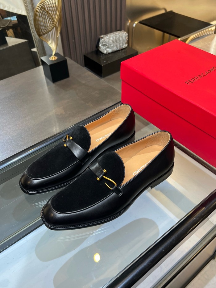 Super Max Ferragamo Shoes-097