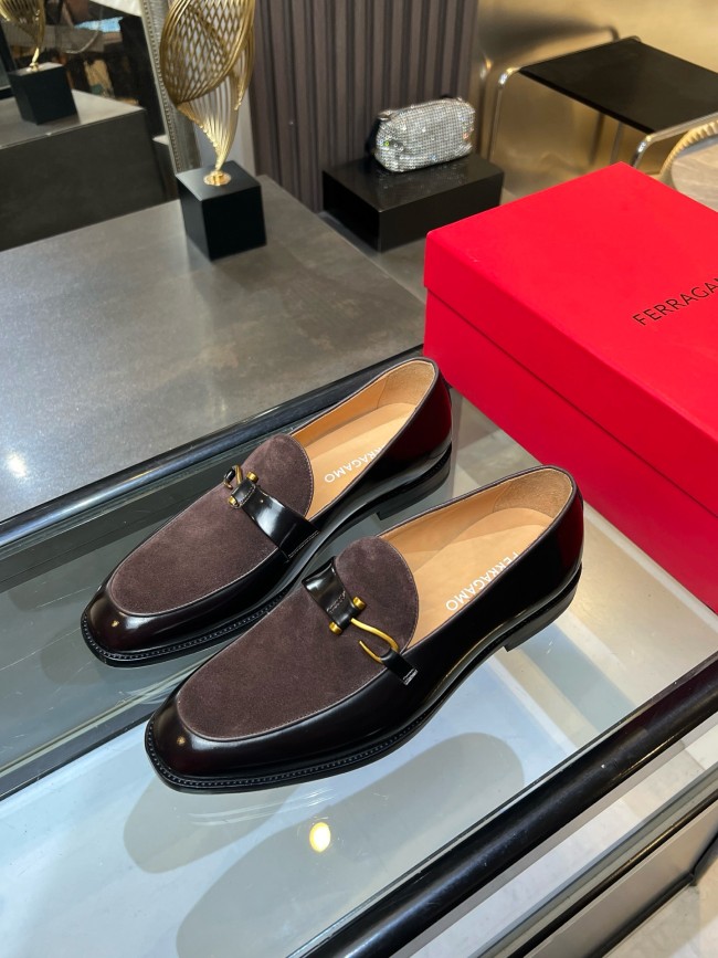 Super Max Ferragamo Shoes-098