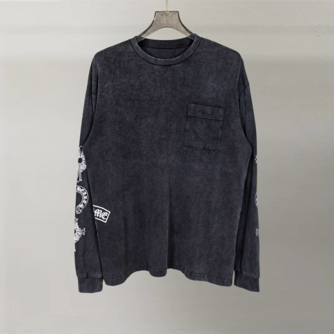 Chrome Hearts Shirt 1:1 Quality-873(S-XL)