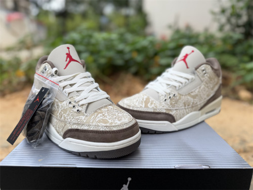 Authentic Air Jordan 3 Retro Laser