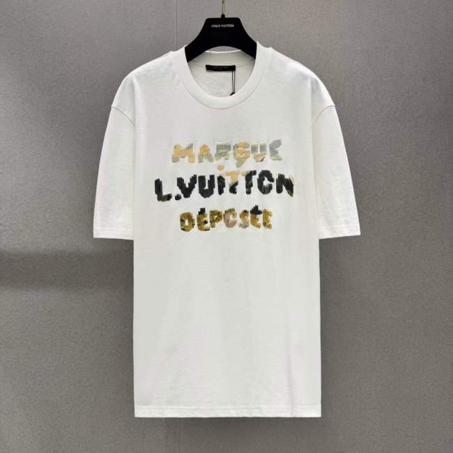 LV Shirt High End Quality-159