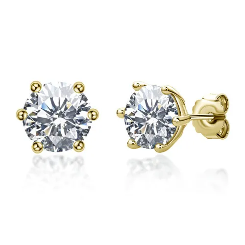 [Everyone] Moissanite Silver Earrings