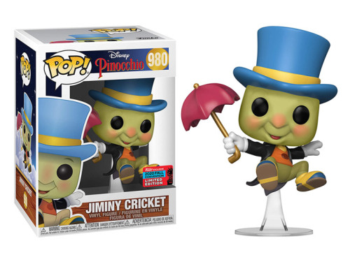 Funko Pop! Disney: Pinocchio - Jiminy Cricket with Umbrella NYCC 2020 Exclusive