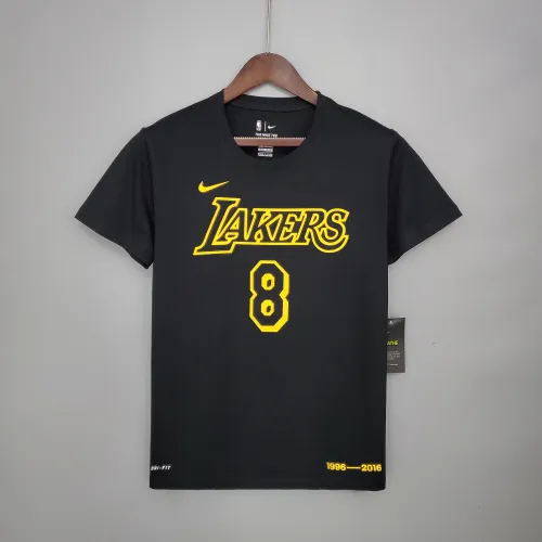 Kobe Bryant Los Angeles Lakers Casual T-shirt Black