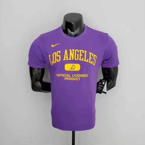 Los Angeles Lakers Casual T-shirt Purple