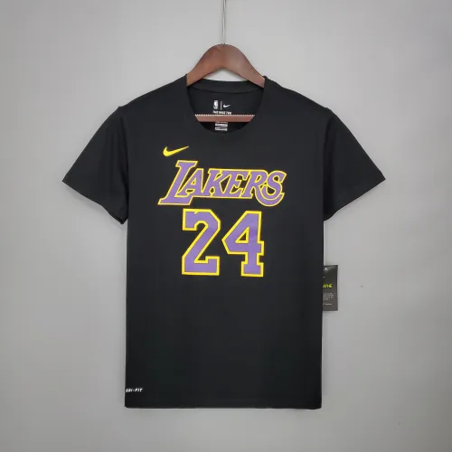 Kobe Bryant Los Angeles Lakers Casual T-shirt Black