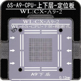 WL BGA Reballing Stencil Kit for iPhone 6G 6S 7G 8G X XS XSMAX A7 A8 A9 A10 A11 A12 A13 CPU Lower Soldering
