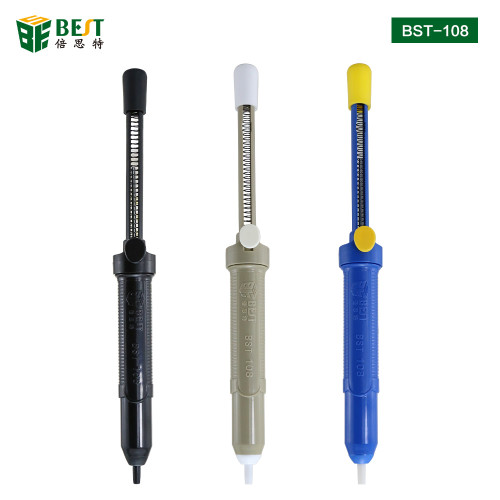 BEST 108 Hand Welding Tools Desoldering Pump Vacuum Suction Sucker Pen For Bga Repairing