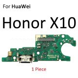 Charging Port Connector Board Parts Flex Cable With Microphone Mic For HuaWei Honor X10 8S 9C 9X Pro Premium