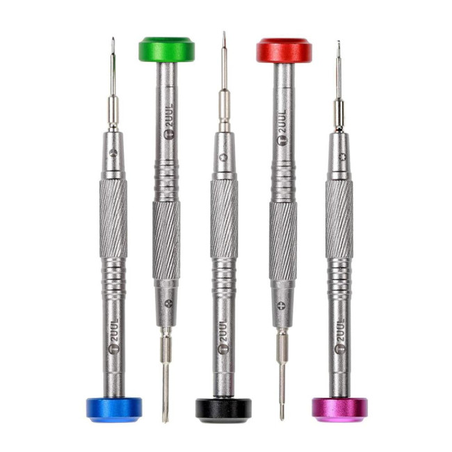 2uul Combat Type Precision Screwdriver Hard And Durable For IPHONE IPAD Clocks Watches Repair Tools Integrated Forming