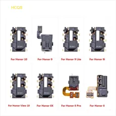 Ear Earphone Port Connector Headphone Jack Audio Flex For HuaWei Honor View 10 9 Lite i9 8X 8 Pro Repair Parts