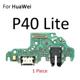 Charging Port Connector Board Parts Flex Cable With Microphone Mic For HuaWei P30 P40 Pro Lite E 5G