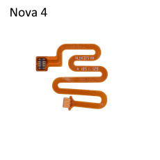 Fingerprint Sensor Connection Home For HuaWei Nova 5i 4 3 3i 3e Touch ID Return Button Menu Connector Flex Cable Ribbon