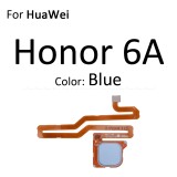 Fingerprint Sensor Home Button For HuaWei Honor 6C 6A 6X 5C Pro GR5 2017 Touch ID Return Button Menu Connector Flex Cable Ribbon