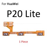 Power On Off Button Volume Switch Key Control Flex Cable Ribbon For HuaWei Honor View 10 Mate 20 X P20 Pro Lite 8X Repair Part