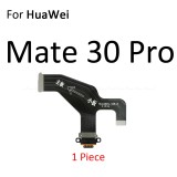 Charging Port Connector Board Parts Flex Cable With Microphone Mic For HuaWei Honor 30S Mate 30 Pro 5G View 30