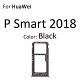 Micro SD Sim Card Tray Socket Slot Adapter Connector Reader For HuaWei P Smart Plus 2019 2018 Container Holder Replacement Parts