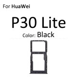 Micro SD Sim Card Tray Socket Slot Adapter Connector Reader For HuaWei P30 Pro Lite Container Holder Replacement Parts