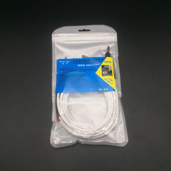 Wylie WL-647 All in 1 Professional Power Supply Line Current Test Cable For IPhone 6 Plus 6s 6sp 7 8 plus X XS XS-MAX