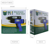 BEST 8016 Factory Gun Digital OEM 1600w Electric Portable Soldering Welding Equipment Hot Air Heat Sealing Guns Desoldering