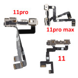 Front Flex Cable Replacement Parts For iPhone11 pro max With Facing Small Camera Light Proximity Sensor