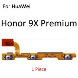 Power On Off Button Volume Switch Key Control Flex Cable Ribbon For HuaWei Honor X10 9C 9X Pro Premium 8S Repair Part