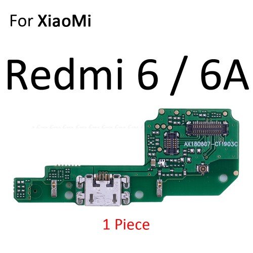 Charging Port Connector Board Parts Flex Cable Microphone Mic For XiaoMi PocoPhone F1 Redmi Note 8 7 6 5 Pro Plus 8A 7A 6A S2